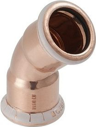 Fotoja e Bërryl Geberit Mapress Kupfer (60606), 45°, 35mm