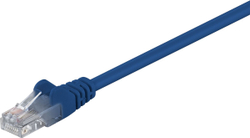 Fotoja e Kabllo Goobay U/UTP, CAT5e, 1 m, e kaltër