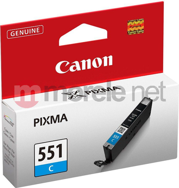 Fotoja e Ngjyrë për printer Canon CLI-551 C, e kaltër