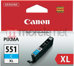 Fotoja e Ngjyrë për printer Canon CLI-551XL C, e kaltër