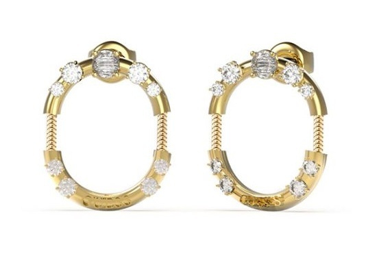 Fotoja e Vathë për femra Guess Sunburst JUBE01402JWYGT, të artë