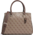 Fotoja e Çantë për femra Guess Monogram Patterned Satchel Bag, e kaftë, Picture 1