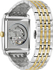 Fotoja e Orë dore për meshkuj Bulova Sutton Square Automatic 98A308, e argjendtë, Picture 2