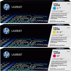 Fotoja e Set toner HP 131A CMY, cyan/magenta/i verdhë