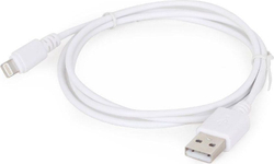 Fotoja e Kabllo Gembird, USB-A - Lightning, 1 m, e bardhë