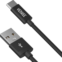 Fotoja e Kabllo Sencor (YCU 302 BK), USB-A - USB-C, 2 m, i zi