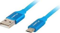 Fotoja e Kabllo Lanberg, USB - USB-A, 1.8 m, e kaltër