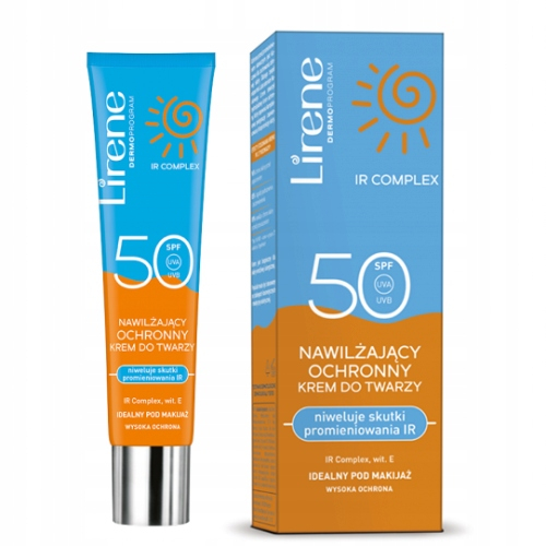 Fotoja e Krem dielli për fytyrë Lirene SPF50, 40 ml