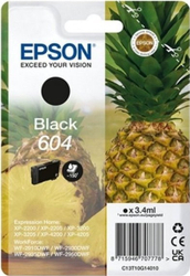 Fotoja e Ngjyrë për printer Epson Ink T10G1, 604 Original Black C13T10G14010, e zezë