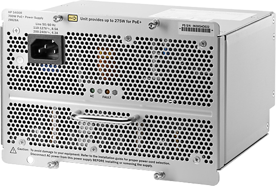 Fotoja e Furnizues energjie për server HP 5400R 700W PoE+, i hirtë