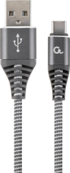 Fotoja e Kabllo Gembird USB-A - USB-C, 2m, e hirtë