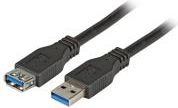 Fotoja e Kabllo EFB (K5268SW.1), USB-A - USB-A, 1 m, e zezë