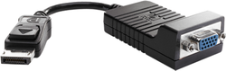 Fotoja e Përshtatës HP DisplayPort -D-Sub (VGA) (F7W97AA), i zi