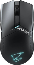 Fotoja e Maus GIGABYTE AORUS M6, 36000DPI, i zi