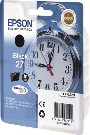 Fotoja e Ngjyrë për printer Epson DURABrite Ultra 27, Kapacitet Standard, e zezë