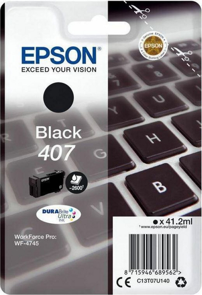 Fotoja e Ngjyrë Epson Wf-4745 C13T07U140, e zezë