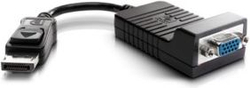 Fotoja e Përshtatës HP DisplayPort në D-Sub (VGA), i zi