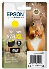 Fotoja e Ngjyrë për printer Epson 378XL (C13T37944010), e verdhë