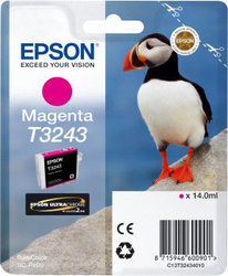Fotoja e Ngjyrë për printer Epson Ink T3243 SC-P400, magenta