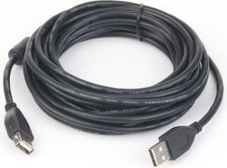 Fotoja e Kabllo Gembird USB-A në USB-A, 3m, e zezë