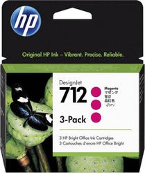 Fotoja e Ngjyrë për printer HP 712 3-Pack, Magenta