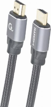 Fotoja e Kabllo Gembird, HDMI - HDMI, 2m, 4K UHD, e argjendtë