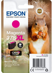 Fotoja e Ngjyrë printeri Epson 378XL, 9.3ml, rozë
