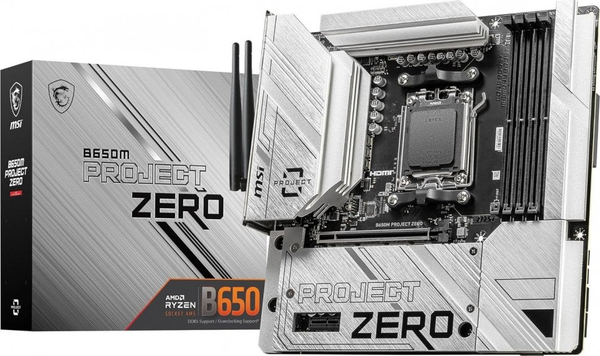 Fotoja e Pllakë amë MSI B650M PROJECT ZERO