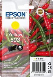 Fotoja e Ngjyrë për printer Epson Chillies 3,3ml, e verdhë