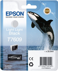 Fotoja e Ngjyrë për printer Epson T7609 (C13T76094010), 25.9ml, e zezë