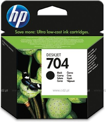 Fotoja e Ngjyrë printeri HP 704, 4ml, e zezë