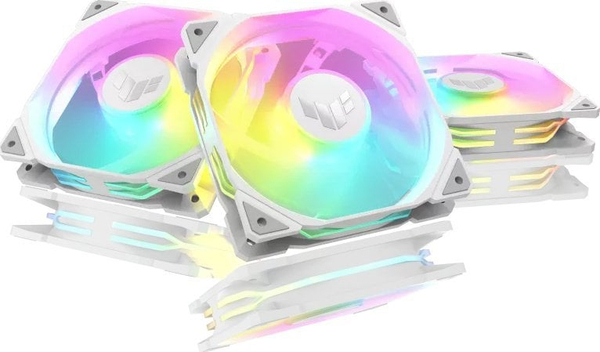 Fotoja e Ftohës ASUS TUF Gaming TR120 ARGB, 12 cm, i bardhë