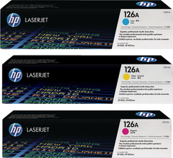 Fotoja e Toner HP CF341A, 1000 faqe, cian/magenta/e verdhë