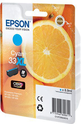 Fotoja e Ngjyrë për printer Epson 33XL Claria Premium, cyan