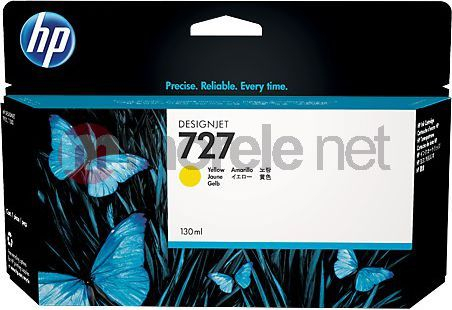 Fotoja e Ngjyrë për printer HP 727, 130 ml, e verdhë