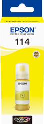 Fotoja e Ngjyrë printeri Epson 114 EcoTank, 70ml, e verdhë