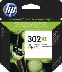 Fotoja e Ngjyrë për printer HP Ink No. 302XL F6U67AE, cian, magenta, verdhë