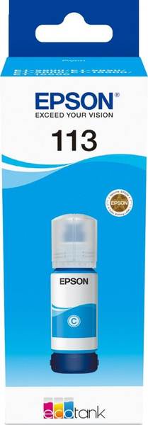 Fotoja e Ngjyrë për printer Epson 113 EcoTank, cyan
