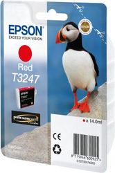 Fotoja e Ngjyrë për printer Epson T3247 SC-P400, e kuqe