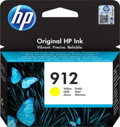 Fotoja e Ngjyrë HP 912, e verdhë