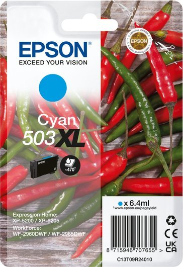 Fotoja e Ngjyrë për printer Epson 503XL Chillies 6.4 ml, magenta