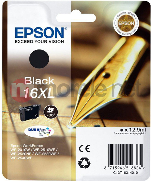 Fotoja e Ngjyrë për printer Epson T1631 XL, e zezë