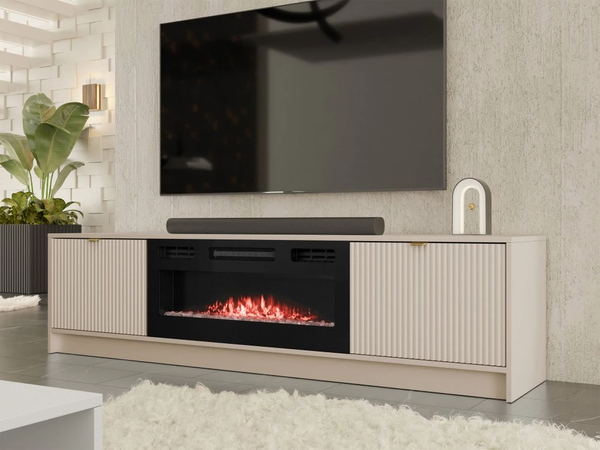 Fotoja e Kabinet me kaminë për TV EF TIRENO