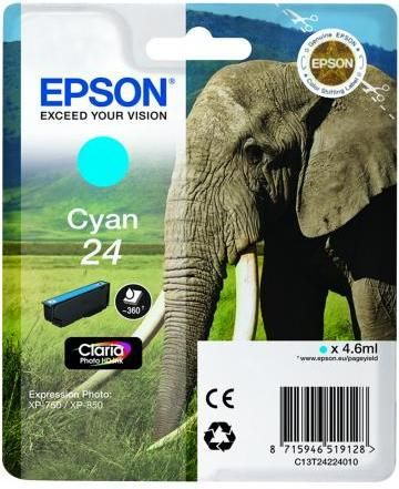Fotoja e Ngjyrë per printer Epson 24, e kaltër
