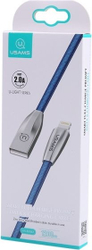 Fotoja e Kabllo Usams USB-A në Lightning, 1.2m, e kaltër