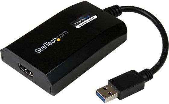 Fotoja e Adapter StarTech USB 3.0-HDMI, i zi