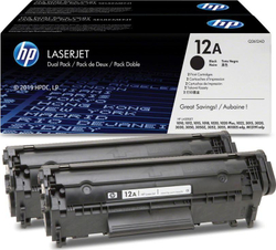 Fotoja e Toner HP Q2612AD, 2000 faqe, i zi