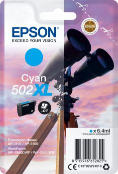 Fotoja e Ngjyrë printeri Epson 502XL,6.4 ml, Cyan