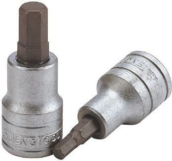 Fotoja e Çelës heksagonal Teng Tools, lidhësi 1/2", H10 x 55mm