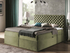 Fotoja e Shtrat kontinental CHESTERFIELD 160x200 + dyshek, gjelbër, Picture 2